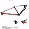 CUADRO MTB R-29 ALUMINIO  NGO/ROJO  TG BIKE TALLA 17  TASA INTEGRADA