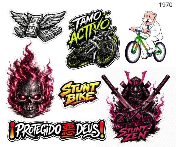 ALU.2013 (5) PLANILLA DE CALCAMONIOA STUNT VARIOS MODELOS