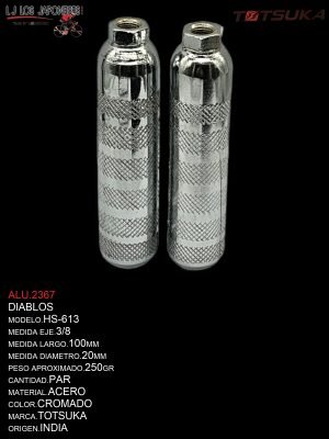 DIABLO HS-613 CROMADO 100MM 3/8X26 TOTSUKA PAR