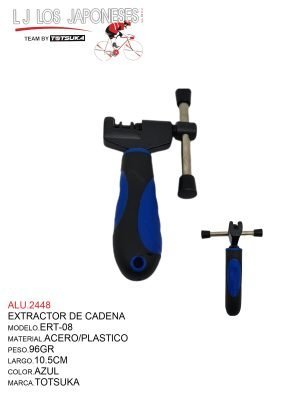 EXTRACTOR DE CADENA ERT-08 TOTSUKA CROMADO