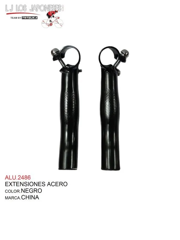 EXTENSIONES ACERO CHINA - TW NEGRO
