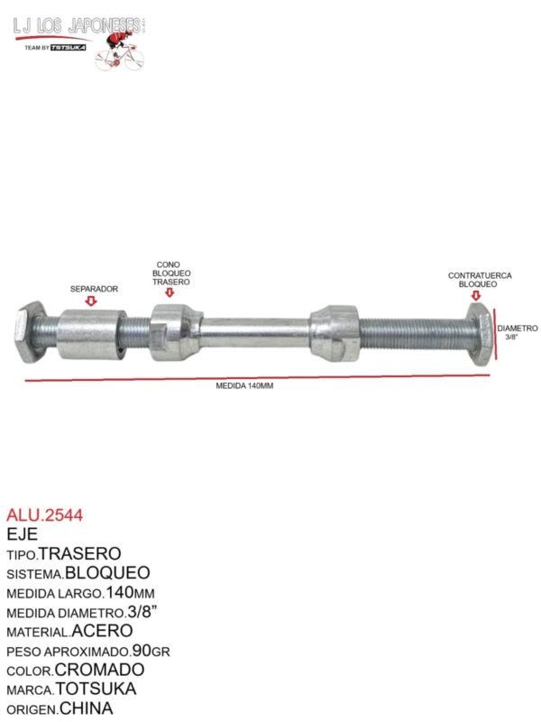 ALU.2544-1.jpeg EJE TRASERO 140MM CROMADO TOTSUKA