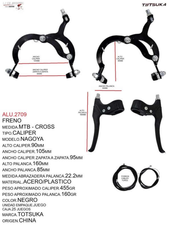 ALU.2709-1.jpeg FRENO CALIPER CROSS/MTB NEGRO SAYMA TOTSUKA
