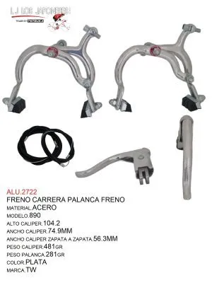 ALU.2722 Freno Carrera 890