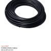 FORRO CABLE TEFLON 25 METROS CHINO NEGRO MATE
