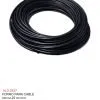 FORRO CABLE TEFLON 25 METROS CHINO NEGRO MATE