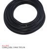 FORRO CABLE TEFLON 25 METROS CHINO NEGRO MATE