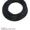 FORRO CABLE TEFLON 25 METROS CHINO NEGRO MATE