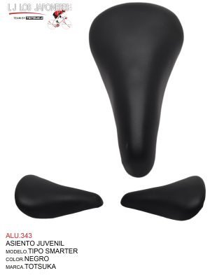 ASIENTO JUVENIL TIPO SMARTER NEGRO TOTSUKA