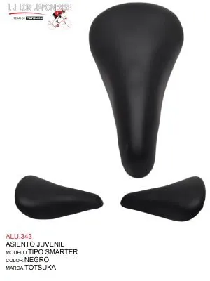 ALU.343 ASIENTO JUVENIL TIPO SMARTER NEGRO TOTSUKA