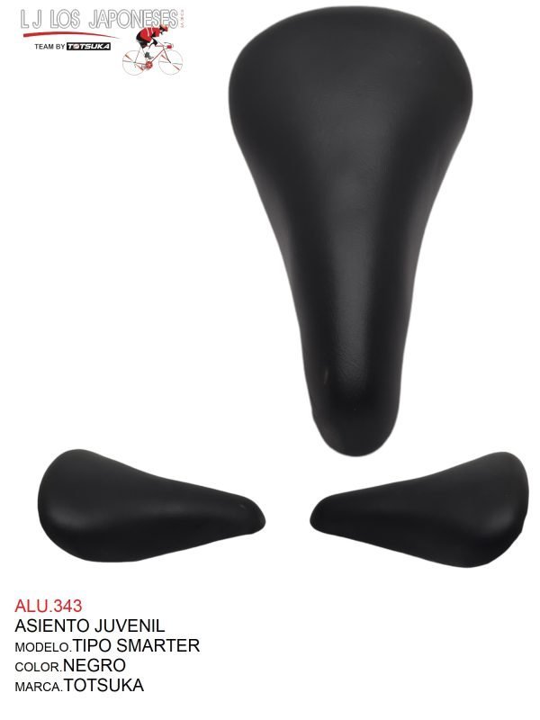 ASIENTO JUVENIL TIPO SMARTER NEGRO TOTSUKA
