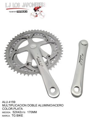 MULTIPLICACION DOBLE  T/WINDSOR TOTSUKA ALUMINIO/ACERO  52X42 170MM