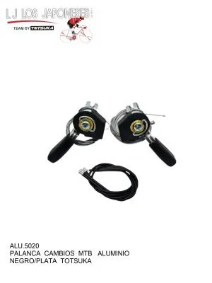 PALANCA MTB DOBLE CAMBIOS ALUMINIO TOTSUKA