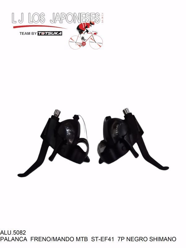 ALU.5082 PALANCA ST-EF41 7P FRENO/MANDO SHIMANO NEGRO