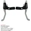 PALANCA MTB FRENO ALUMINIO HX-B20 PLATA/NEGRO TOTSUKA