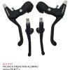 PALANCA MTB FRENO ALUMINIO HX-B17-1 NEGRO  TOTSUKA
