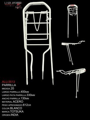 PARRILLA R-20 INDIA BLANCO