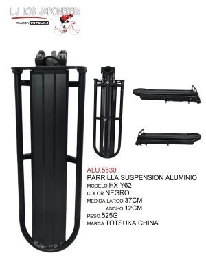 PARRILLA SUSPENSION HX-Y62 NEGRO  TOTSUKA CHINA