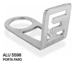 PORTA FAROS INDIA CROMADO NA