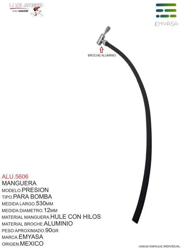 Manguera Presión Para Bomba