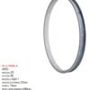 ARO 20X28 14G ACERO BLANCO CHINA