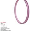 ARO 20X28 14G ACERO ROSA CHINA