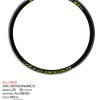 ARO 26X36 AERODINAMICO NEGRO TOTSUKA  PESO.380GR