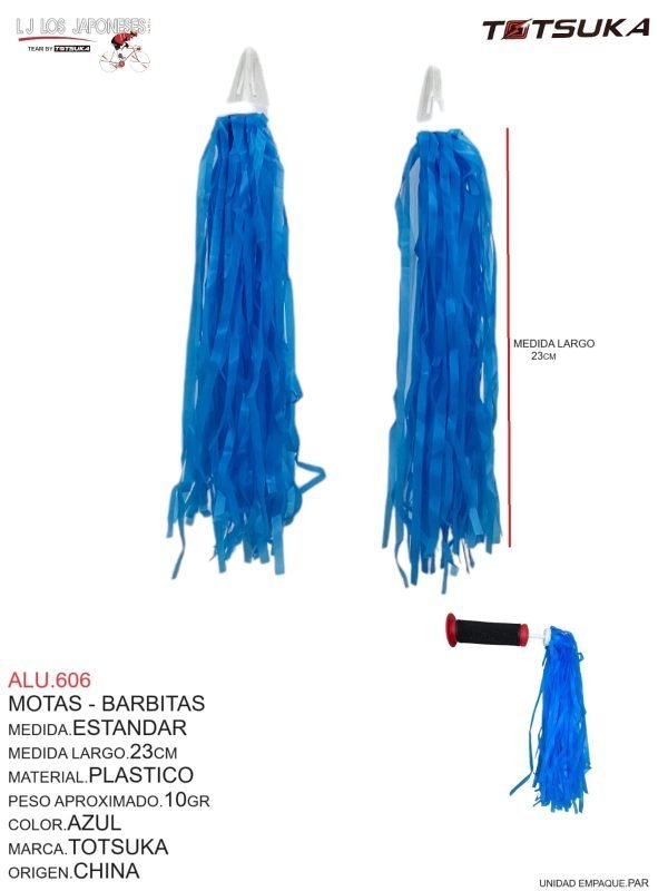 Motas - Barbitas, Color Azul, Marca Totsuka