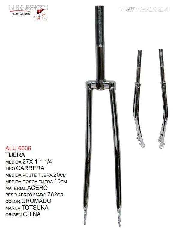 TIJERA R-27X1 1/4 CHINA CROMADO