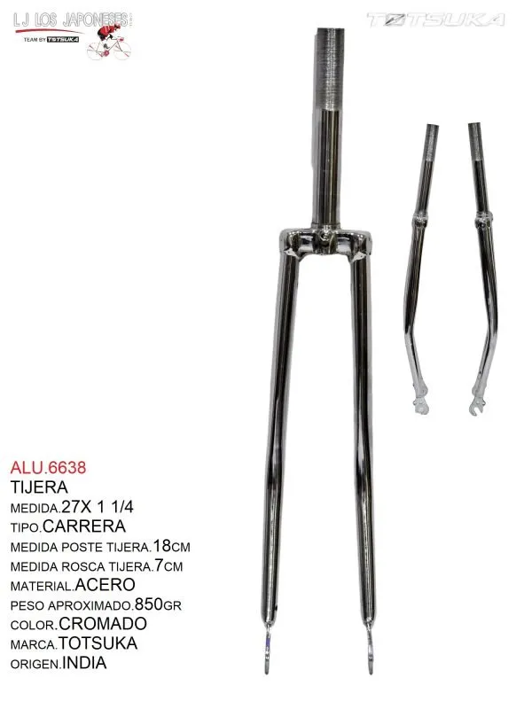 TIJERA R-27X1 1/4 INDIA CROMADO