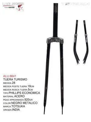 TIJERA TURISMO R-28 INDIA NEGRO