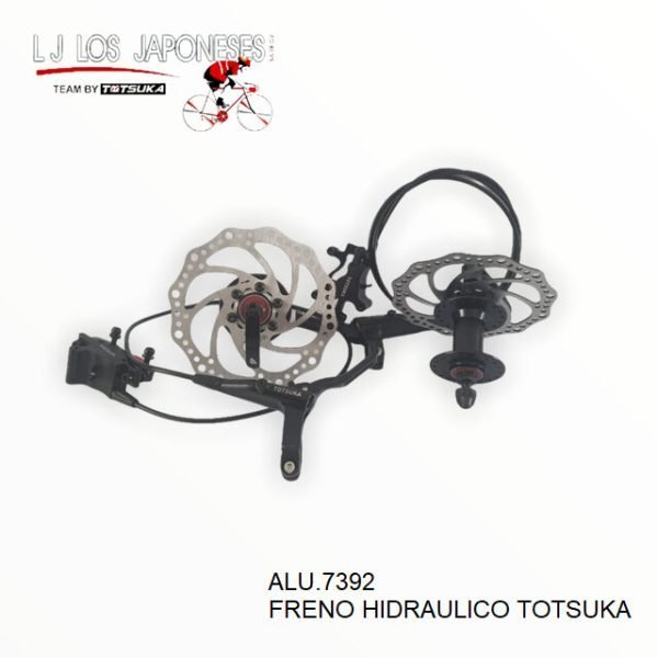 ALU.7392-2 FRENO DISCO HIDRAULICO COMPLETO CHINO TOTSUKA MAZAS 134/155MM