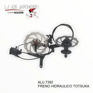 FRENO DISCO HIDRAULICO  COMPLETO CHINO TOTSUKA MAZAS 134/155MM