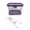CANASTILLA R-26 KISS  NEGRO/MORADO