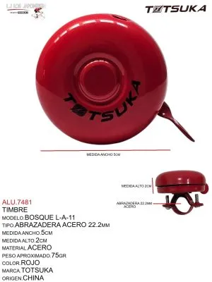 ALU.7481 Timbre Bosque Rojo