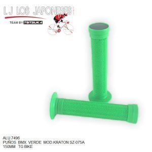 PUÑOS  BMX TPR  KRATON SZ-075A  150MM  C/TAPON  VERDE