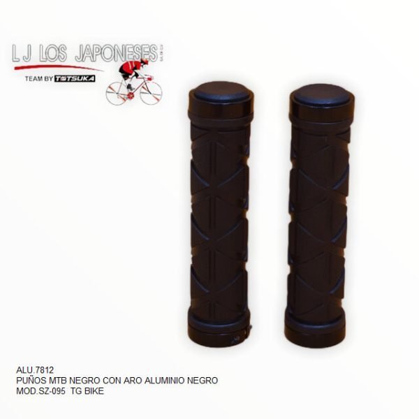ALU.7812-2 PUÑOS SZ-095 MTB NEGRO TRP KRATON C/AROS DE ALUMINIO 130MM TG BIKE