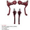 PALANCA MTB FRENO ALUMINIO HX-B17-1 TOTSUKA ROJO