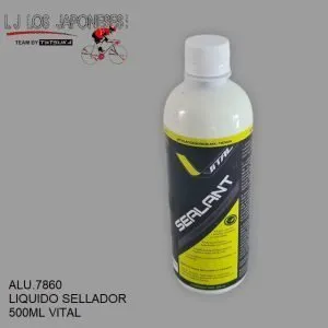 ALU.7860 Sellador de llantas marca Vital, modelo 419491, capacidad de 500 ml, para diferentes tipos de rodado, ideal para prevenir pinchaduras.