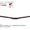 ALU.7901-2 MANUBRIO MTB ALUMINIO 31.8MMX800MM NEGRO/ROJO JB-6818 TG BIKE