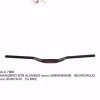 MANUBRIO MTB ALUMINIO 35MMX800MM NEGRO/ROJO JB-6819-35 TG BIKE