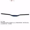 MANUBRIO MTB ALUMINIO 35MMX800MM NEGRO/AZUL JB-6819-35 TG BIKE