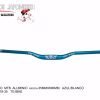 MANUBRIO MTB ALUMINIO 35MMX800MM AZUL/BLANCO JB-6818-35 TG BIKE