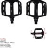 PEDAL 1/2    T/GT WP-313 ALUMINIO NEGRO NECO - CHINA