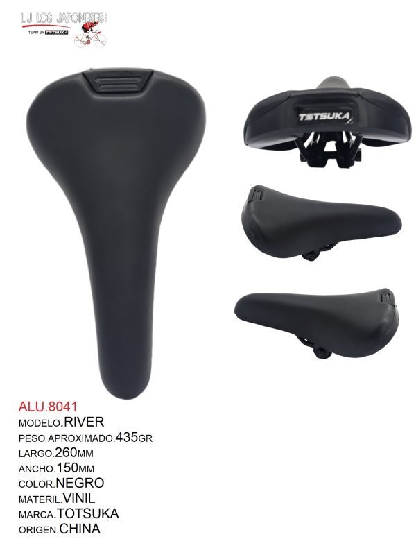 ALU.8041 ASIENTO MTB RIVER NEGRO TOTSUKA