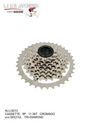 ALU.8213 CASETTE 8P 11-36 SATIN TRI-DIAMOND