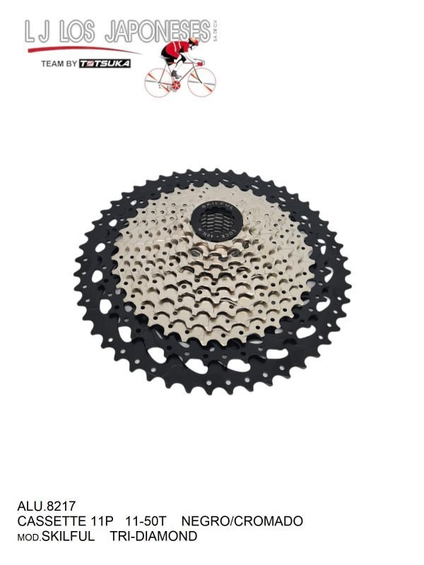 ALU.8217 CASETTE 11P 11 P 11-50T SATIN TRI-DIAMOND