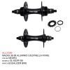 MAZA 36-36H  GL-B32R-SB  ALUMINIO C/ESTRELLA  FIXXIE  NEGRO
