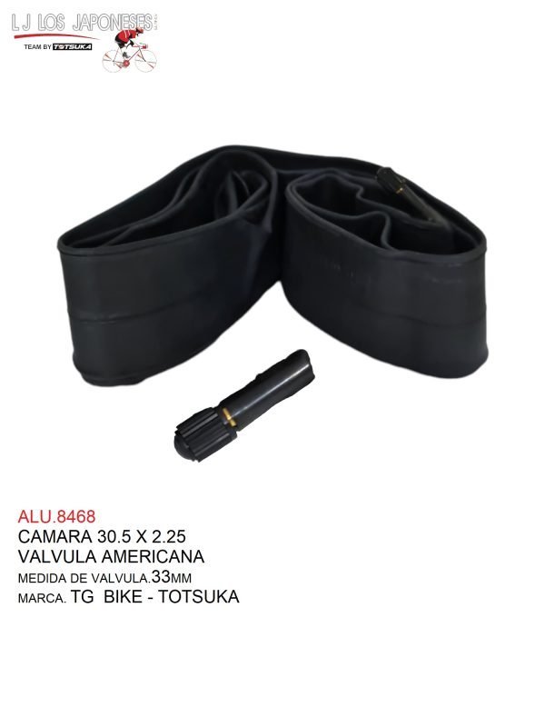 ALU.8468 CAMARA 30.5 X 2.25 MARCA TG BIKE TOTSUKA