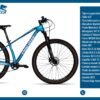 BICICLETA 30.5 X 2.25 MARCA  EQUALIZER BIKE  12 VEL. GRUPO DEORE.  TALLA  15   COLOR AZUL